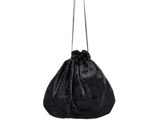Pouch witch, 24x25 cm, black Pouch witch, 24x25 cm, black