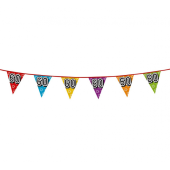 Garland, triangle flags holo 60