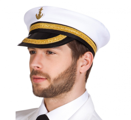 Captain''s Nicholas Hat, White