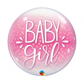 Folija balons 22&quot; QL Bubble Baby Girl