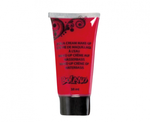 Tube aqua cream make-up, 38 ml, red