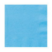 Paper napkins, light blue size 33x33 cm, 20 Pcs
