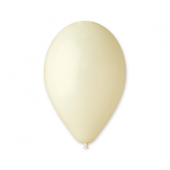 Balloon G90 pastel 10, ivory, 100 pieces