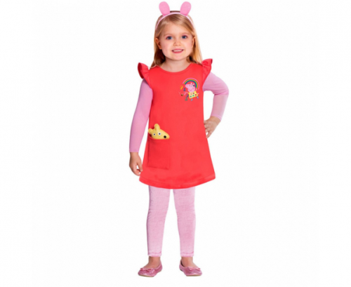 Stój dla dzieci Peppa Dress, 4-6 lat Stój dla dzieci Peppa Dress, 4-6 lat