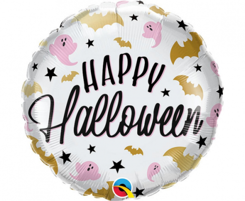 Balon foliowy 18 cali RND Halloween Glam Bats&Ghosts
