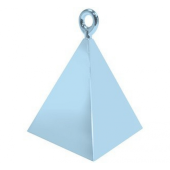 QL Balloon weight Pyramid, light -blue / 1 pcs.