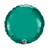 Balon foliowy QL 18 cali RND Teal Plain