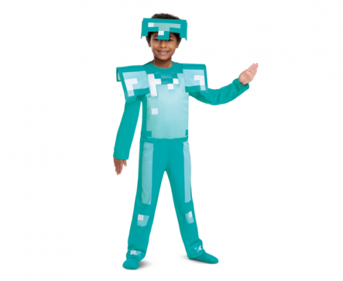 Armor Fancy role-play costume - Minecraft (licensed), size S (4-6 yrs)
