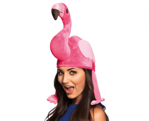 Flamingo hat