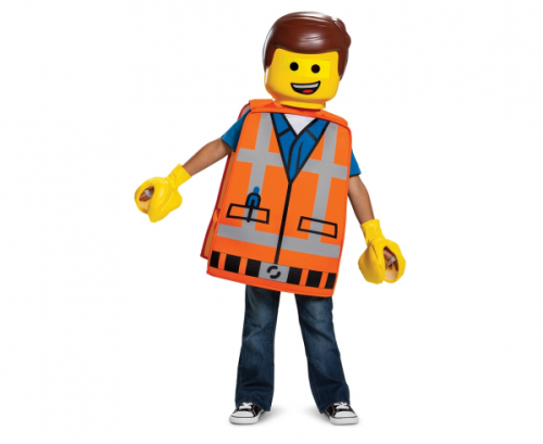 Emmet Basic role-play costume - Lego / Warner Bros. (licensed), one size / child Emmet Basic role-play costume - Lego / Warner Bros. (licensed), one size / child