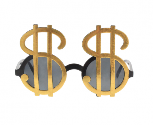 Dollar glasses Dollar glasses