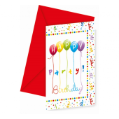 Invitations with envelopes 