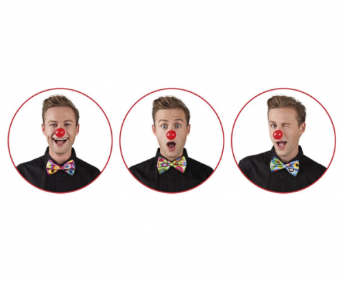Clown bow-tie, 3 colours available Clown bow-tie, 3 colours available