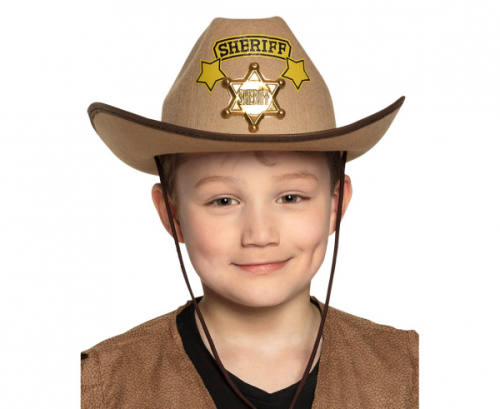 Sheriff child hat