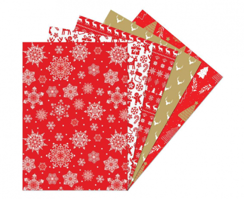 Wrapping gift paper PAW Neutral 14, assorted designs, 70 x 200 cm
