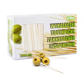 Toothpicks packed in paper, 25g thickness, without overprint / 1000 pieces