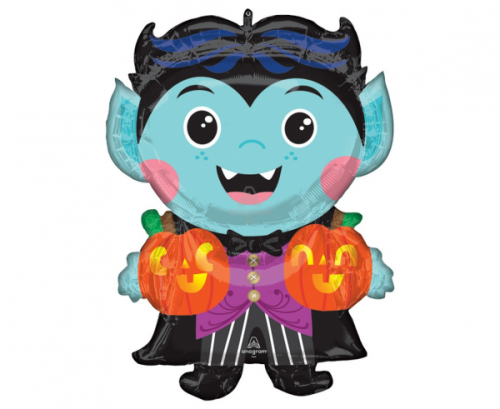 SuperShape Cute Vampire Trio Foil Balloon P35 Packaged 60 cm x 76 cm