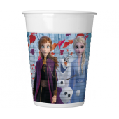Plastic cups Frozen 2, 200 ml, 8 pcs