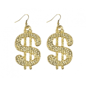 Dollar earrings