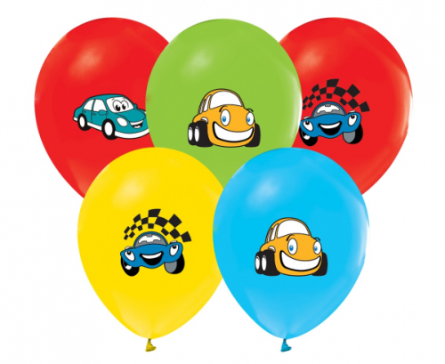 Baloni Automašīnas (multene), 12 &quot;/ 5 gab.