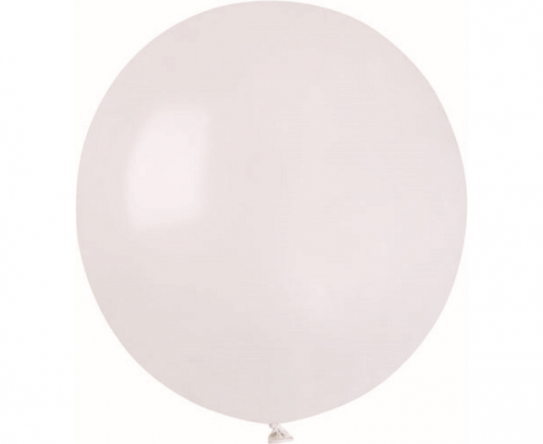 Balloons GM150 metal - pearl-white, 50 pcs