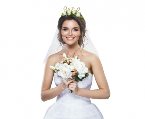 Headband with veil Bride Headband with veil Bride