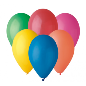 Balloon G90 pastel 10, multicoloured, 50 pieces