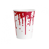 8 Cups Paper Bloody Good Time Paper 250 ml