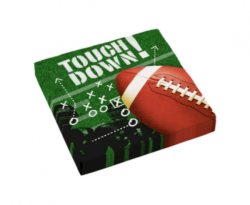 16 Napkins Touchdown! 33 x 33 cm 16 Napkins Touchdown! 33 x 33 cm