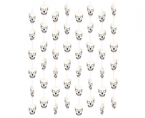 8 String Decorations Skulls Paper Length 130 cm 8 String Decorations Skulls Paper Length 130 cm