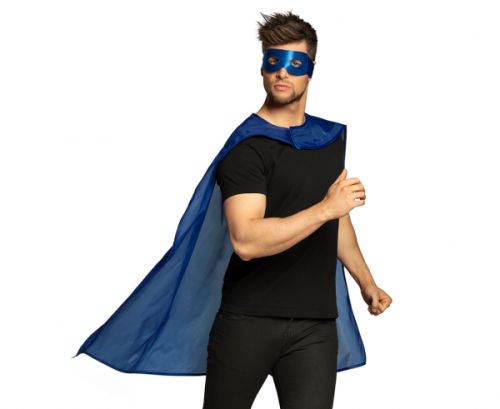 Hero set (eye mask,caple - 90 cm), blue Hero set (eye mask,caple - 90 cm), blue