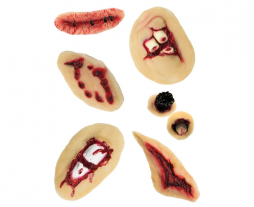 Latex wounds, 6 design Latex wounds, 6 design