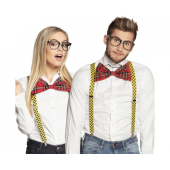 Nerd Kit (glasses, bow-tie, braces)