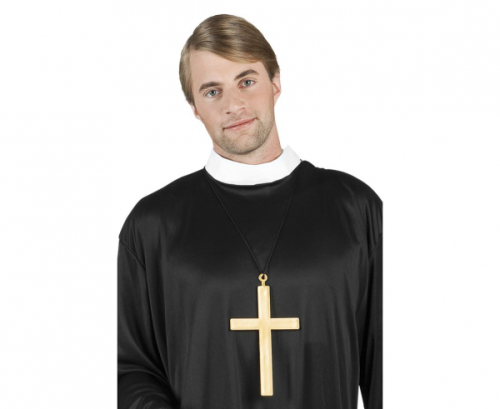 Priest cross necklace, 24 cm Priest cross necklace, 24 cm