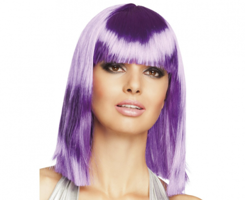 Wig Dance, neon purple