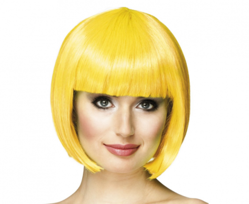 Cabaret Wig, yellow