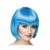 Cabaret Wig, cold blue