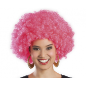 Afro Wig, pink