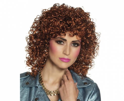 Club Wig, curly, brown locks Club Wig, curly, brown locks