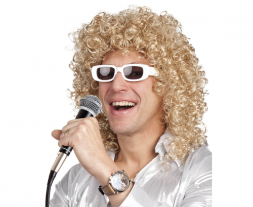 Pop-singer Wig, with glasses Pop-singer Wig, with glasses