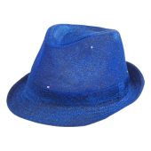 Flashing hat, blue