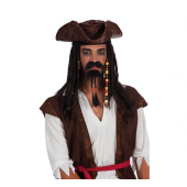 Pirate mustache and beard set