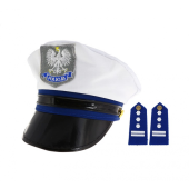 Policeman hat with epaulettes