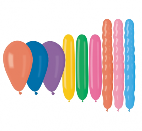Воздушные шары премиум-класса, разные формы / 15 шт.