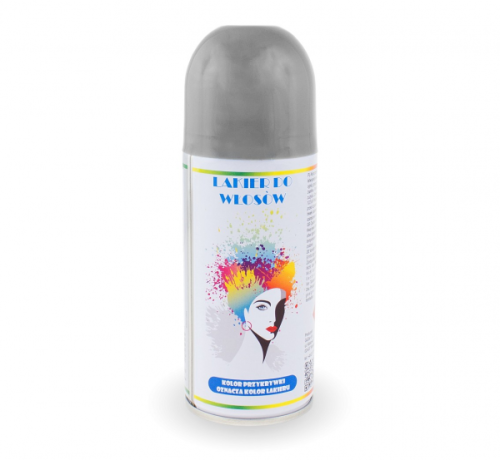 Hair colour spray, silver, 125 ml