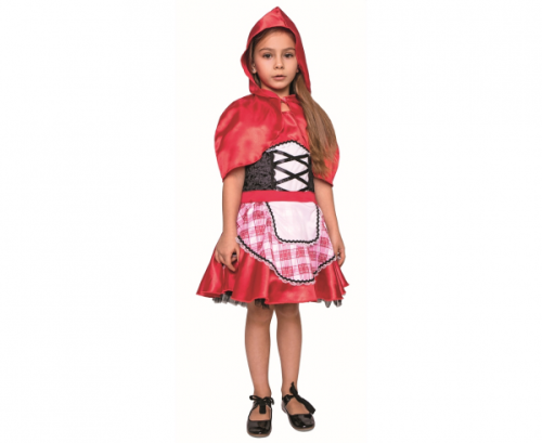 Red Hood role-play costume (dress, hood with cape), size 110/120
