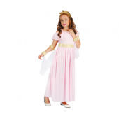 Costume for children  greek princess (Headband, dress, belt, hand covers), size 130/140
