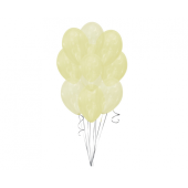 Beauty&Charm balloons, crystal yellow 12