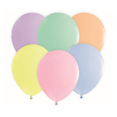 Beauty&amp;Charm baloni, makaronu krāsu asorti 12&quot; / 10 gab.