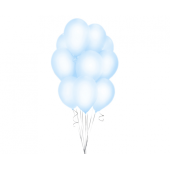 Воздушные шары Beauty &amp; Charm, голубой макарон 12 &quot;/ 10 шт.